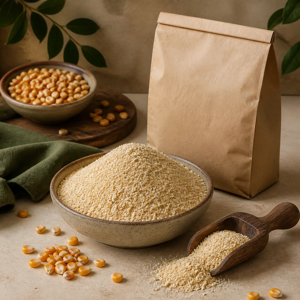 Whole-grain dona flour